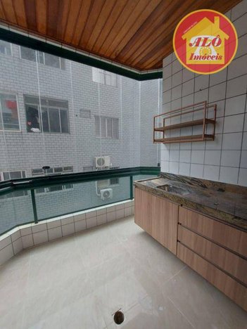 apartment em Avenida Rio Branco, Canto do Forte - Praia Grande - SP