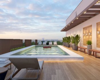 apartment em Rua Jornalista Assis Chateaubriand, Caiçara - Praia Grande - SP