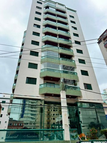 apartment em Rua Pedro Álvarez Cabral, Aviação - Praia Grande - SP