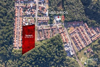 land_lot em Rua Salmão, Jardim Três Rios - Campo Largo - PR