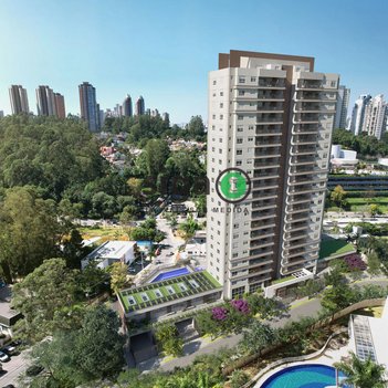 apartment em Rua Fábio Lopes dos Santos Luz, Vila Andrade - São Paulo - SP