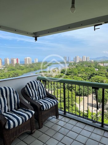 apartment em Avenida General Felicíssimo Cardoso, Barra da Tijuca - Rio de Janeiro - RJ
