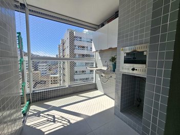 apartment em Avenida Marechal Maurício José Cardoso, Canto do Forte - Praia Grande - SP
