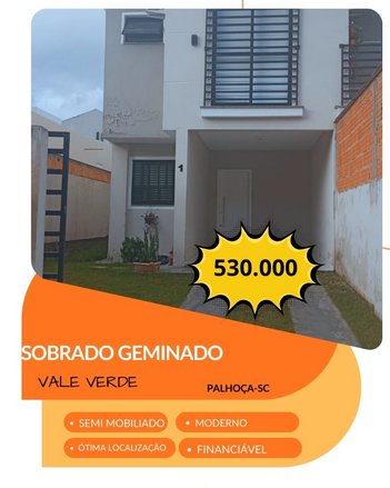 house em Rua Herondi Maran, Bela Vista - Palhoça - SC