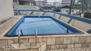 apartment em Rua São Domingos, Caiçara - Praia Grande - SP