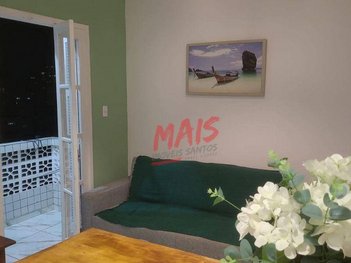 apartment em Avenida Bartholomeu de Gusmão, Boqueirão - Santos - SP