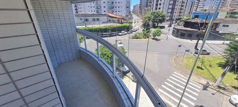 apartment em Rua Flamengo, Guilhermina - Praia Grande - SP