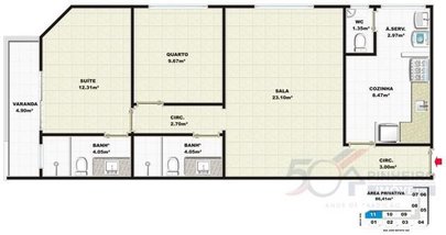 apartment em Rua João Baptista Vaz, Santa Cecília - Teresópolis - RJ