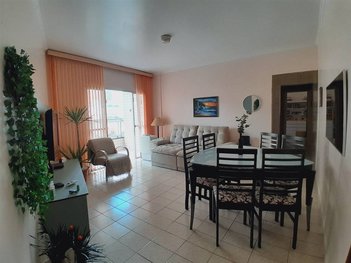 apartment em Rua Deputado Laércio Corte, Caiçara - Praia Grande - SP