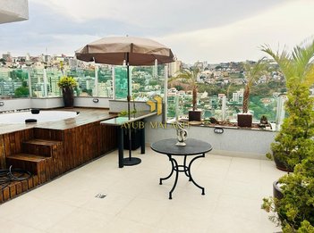 apartment em Rua Via Láctea, Santa Lúcia - Belo Horizonte - MG