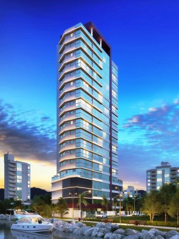 apartment em Rua 323, Meia Praia - Itapema - SC