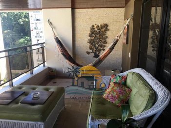 apartment em Rua Sílvia Valadão de Azevedo, Pitangueiras - Guarujá - SP