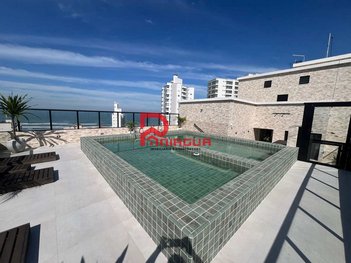 apartment em Rua São Benedito, Caiçara - Praia Grande - SP