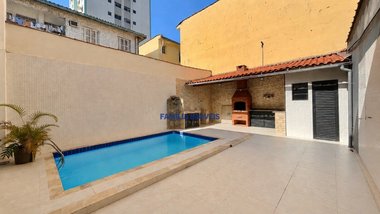 house em Rua Espírito Santo, Campo Grande - Santos - SP