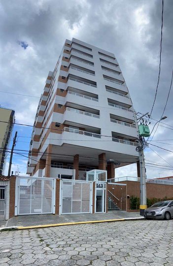 apartment em Rua México, Guilhermina - Praia Grande - SP