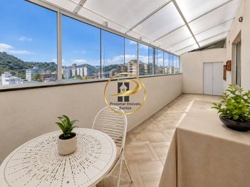 apartment em Rua João Guerra, Macuco - Santos - SP