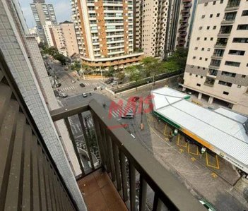 apartment em Avenida Marechal Floriano Peixoto, Pompéia - Santos - SP