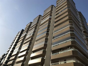apartment em Praça Padre José de Anchieta, Guilhermina - Praia Grande - SP