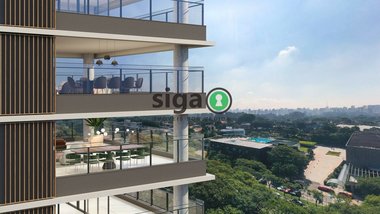 apartment em Avenida República do Líbano, Ibirapuera - São Paulo - SP