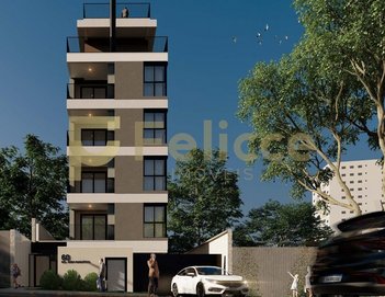 apartment em Rua Domingos Gabardo, Capão Raso - Curitiba - PR