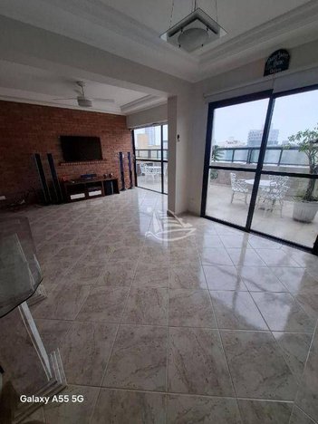 apartment em Avenida Dom Pedro I, Enseada - Guarujá - SP