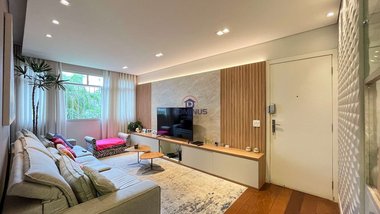 apartment em Rua da Groenlândia, Sion - Belo Horizonte - MG
