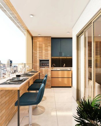 apartment em Rua Bolívia, Guilhermina - Praia Grande - SP