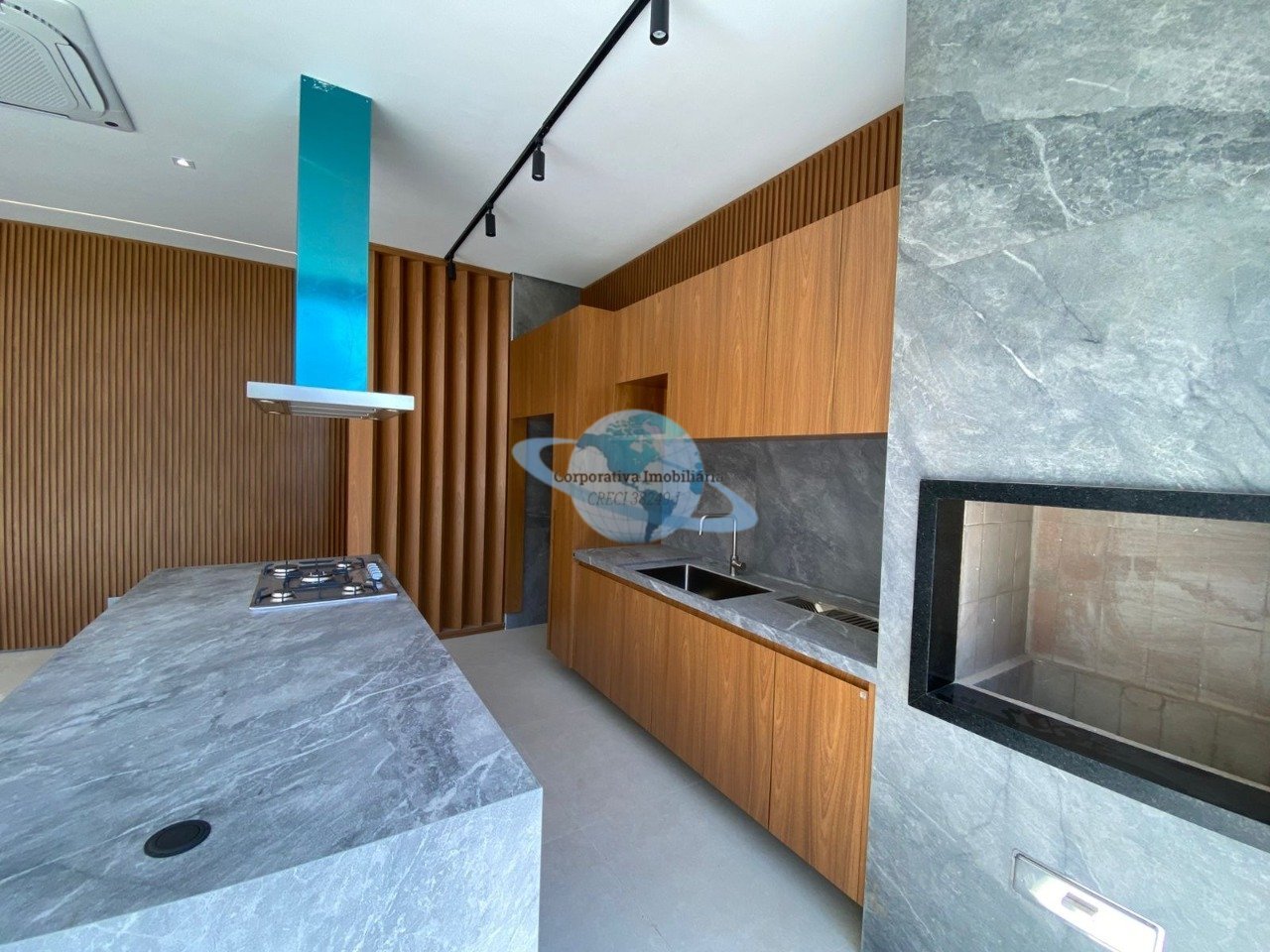 cozinha planejada casa lago golfe clube