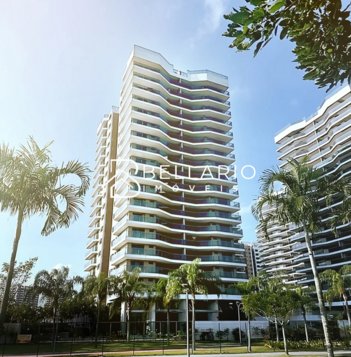 apartment em Avenida Salvador Allende, Barra da Tijuca - Rio de Janeiro - RJ
