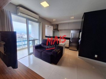 apartment em Avenida Conselheiro Nébias, Boqueirão - Santos - SP