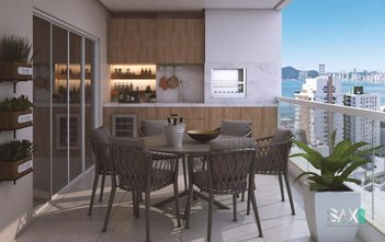 apartment em Osmar Souza Nunes, Pioneiros - Balneário Camboriú - SC