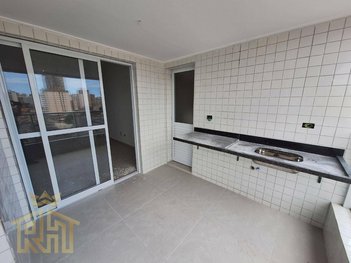 apartment em Rua João Ramalho, Aviação - Praia Grande - SP