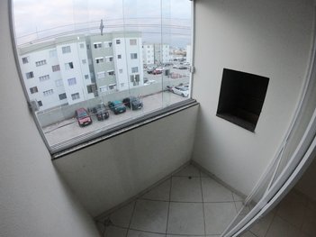 apartment em Rua Homero de Miranda Gomes, Fundos - Biguaçu - SC