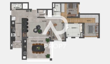 apartment em Rua Barão de Monte Santo, Mooca - São Paulo - SP