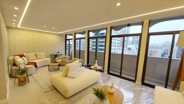 apartment em Avenida Washington Luís, Boqueirão - Santos - SP