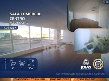 office em Rua Barão do Rio Branco, Centro - Jaboticabal - SP