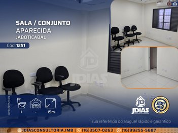 office em Praça do Café, Aparecida - Jaboticabal - SP