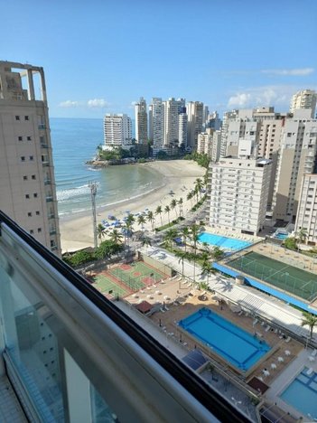 apartment em Avenida General Rondon, Vila Alzira - Guarujá - SP