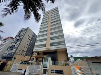 apartment em Avenida Presidente Kennedy, Guilhermina - Praia Grande - SP