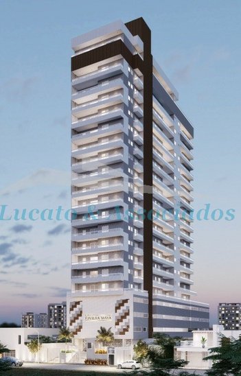 apartment em Rua Rui Barbosa, Canto do Forte - Praia Grande - SP