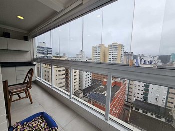 apartment em Rua Bahia, Boqueirão - Praia Grande - SP
