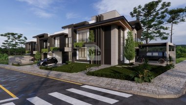 house em Rua Major Sezino Pereira de Souza, Centro - Araucária - PR