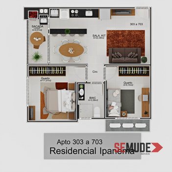 apartment em Rua Capitão Romualdo de Barros, Carvoeira - Florianópolis - SC
