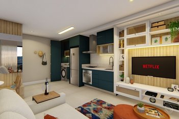 apartment em Padre Lourenço Rodrigues de Andrade, Santo Antônio de Lisboa - Florianópolis - SC