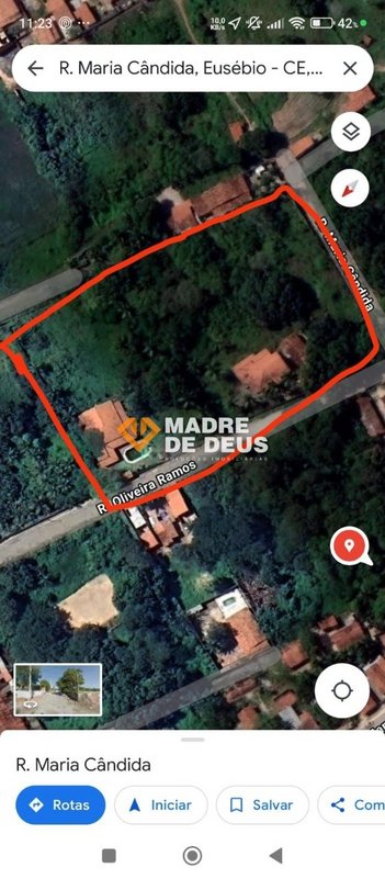 land_lot em Rua Oliveira Barros, Jabuti - Eusébio - CE
