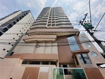 apartment em Avenida Doutor Roberto de Almeida Vinhas, Caiçara - Praia Grande - SP