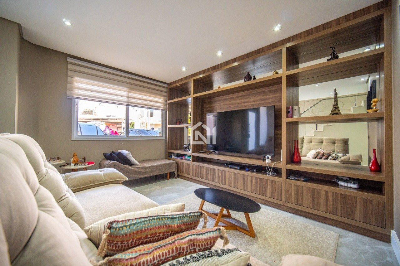 casa a venda no condominio residencial dom duarte - sala de tv