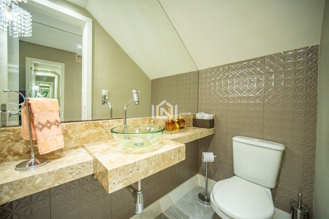 casa a venda no condominio residencial dom duarte - lavabo