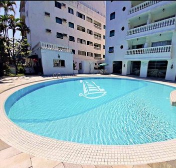 apartment em Avenida Dom Pedro I, Enseada - Guarujá - SP