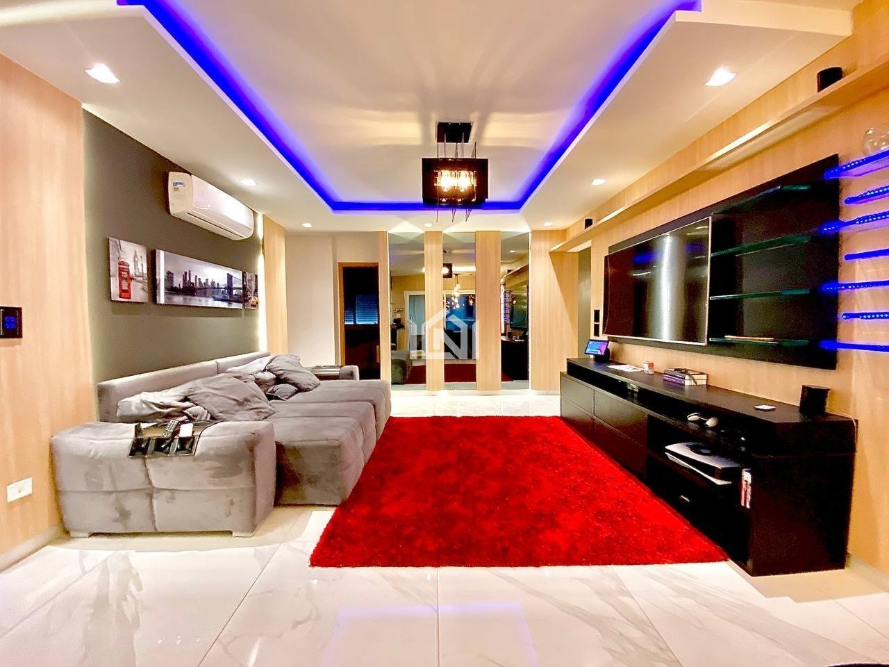 Apartamento a venda no condominio Costa do Marfim - Sala de televisao
